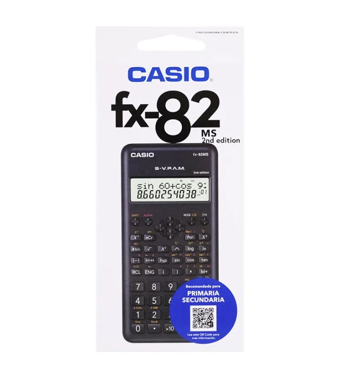 Calculadora CASIO fx-82MS 2da edición