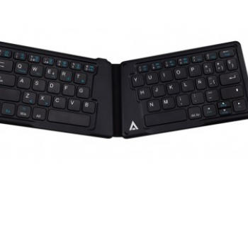 Teclado Plegable Bluetooth ACTECK MK210 K-Wallet, Negro, Universal, Inalámbrico