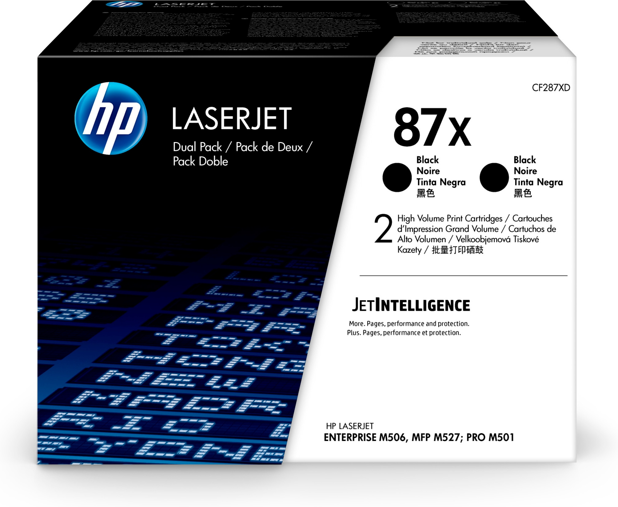 Toner HP 87XD